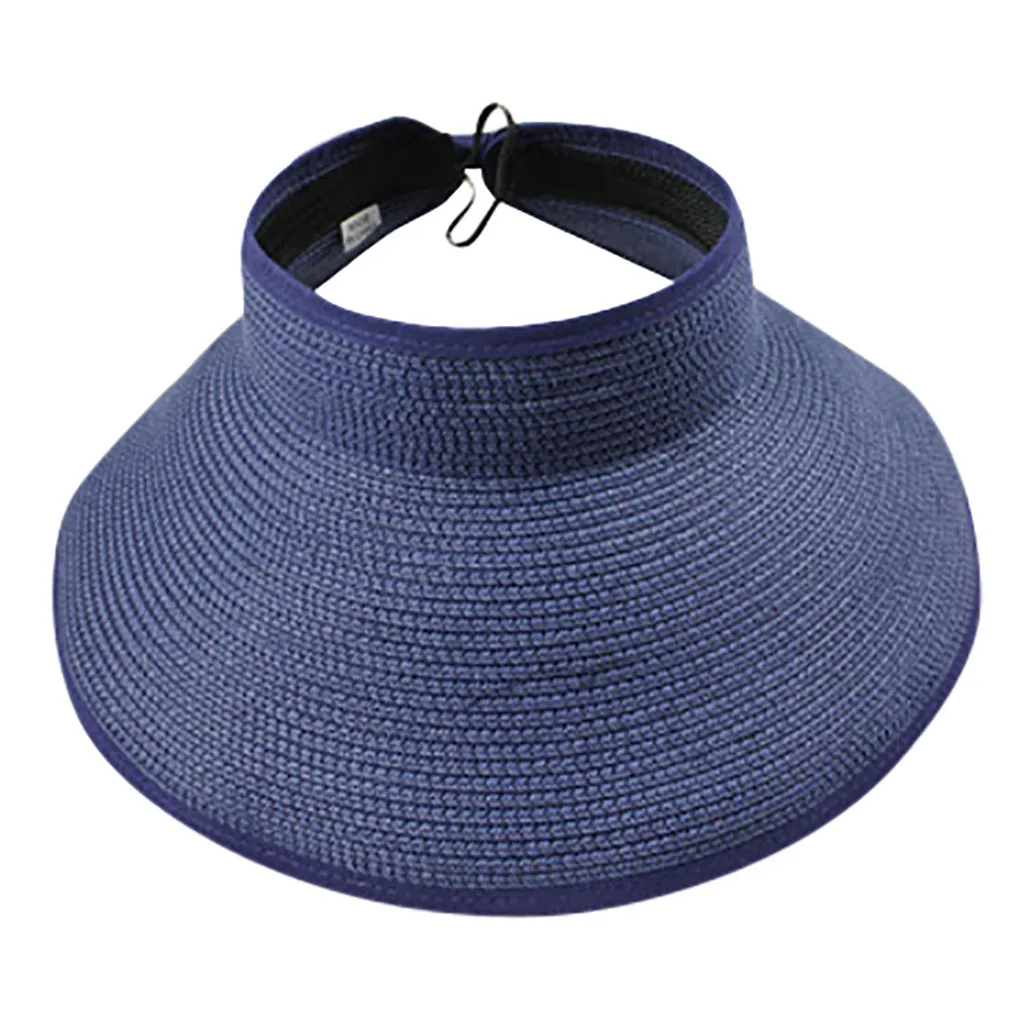 Шляпка от солнца в стиле Харадзюку Женская Модная Складная Соломенная Панама