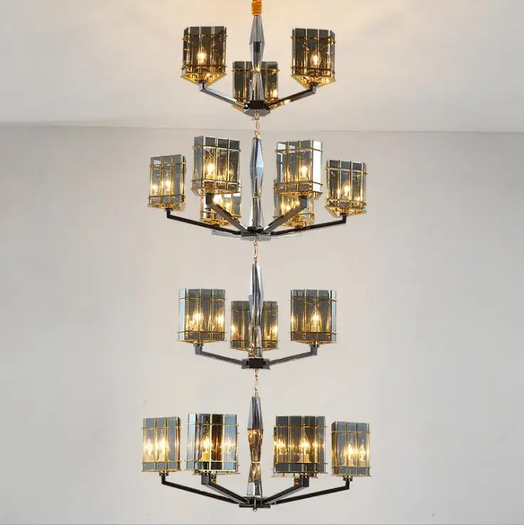 Современная Люстра для гостиной в скандинавском стиле роскошный