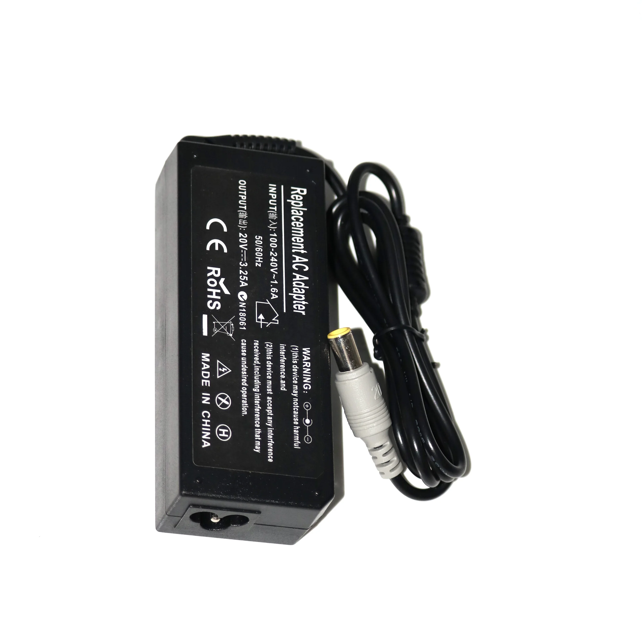 Блок питания для ноутбука Lenovo B490 B590 V580 SL500 SL510 T430u T520 X120e X130e X131e 40Y7657 40Y769 20 в 3 25 А 65 Вт |