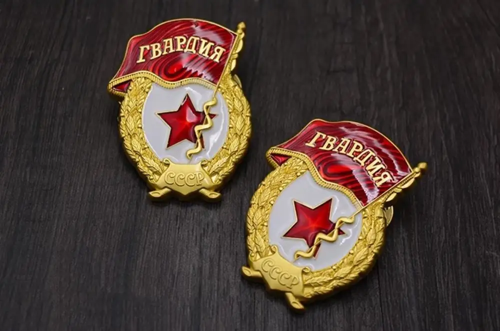 Советская CCCP русская Ленин красная квадратная Молодежная медаль красный флаг Красная звезда брошь булавка значок СССР Прямая
