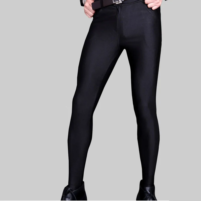 Сексуальные мужские брюки-карандаш эротические велосипедные трусики облегающие