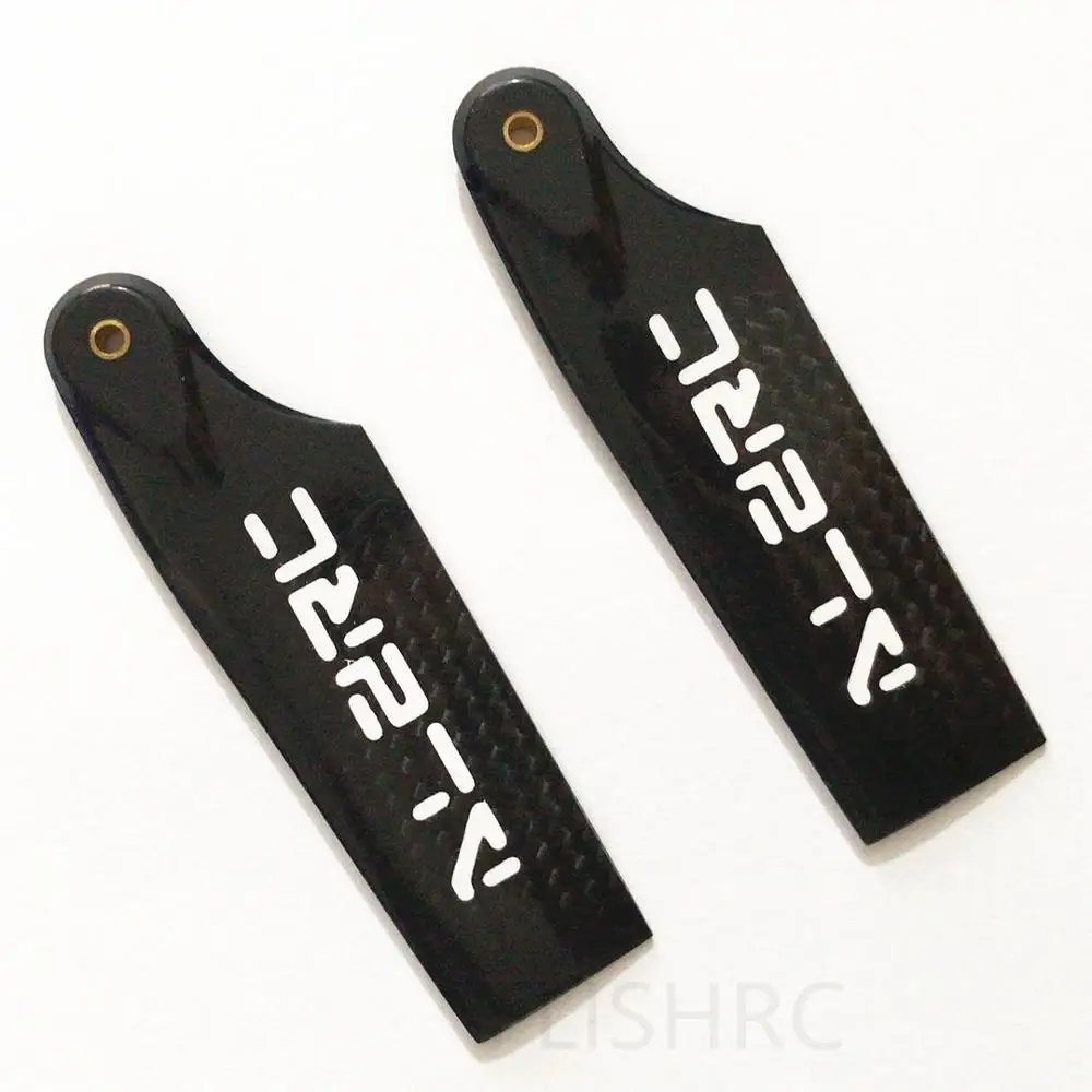 ALZRC-505 500 S Запчасти для вертолета Devil 505 быстрая Хвостовая лопасть из углеродного волокна-80 мм подходит для SAB 500 Sport D505F63
