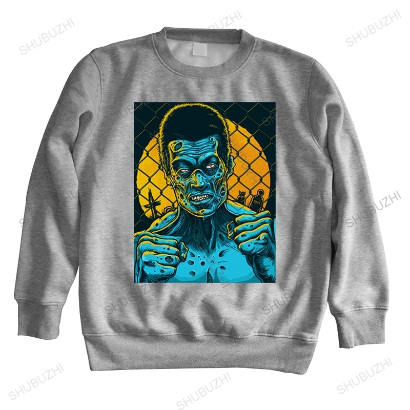 

Новое поступление, осенняя мода, новинка, корейский № 1 Chan Sung Jung MMA, Мужской Черный Повседневный Топ с длинным рукавом и принтом на заказ, с кр...