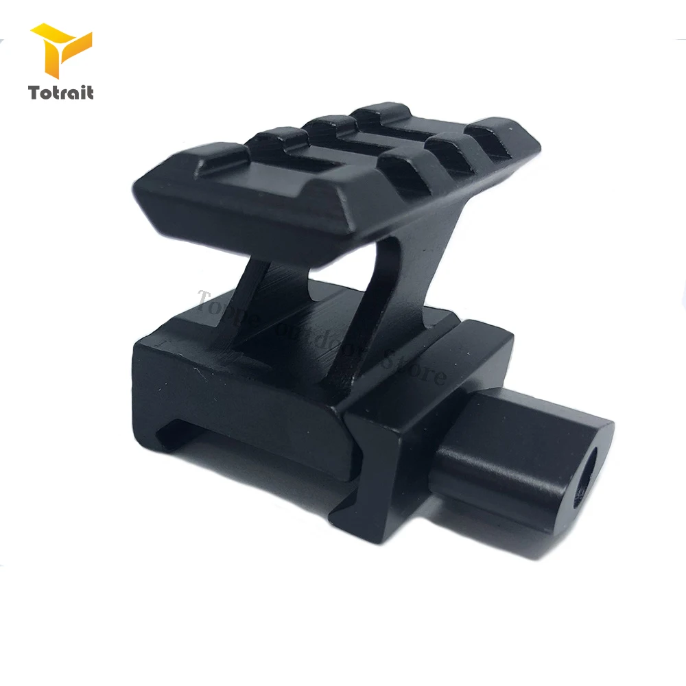 TOtrait 3 слота 20 мм Пикатинни Уивер адаптер Riser крепление базовых рельс QD Блокировки