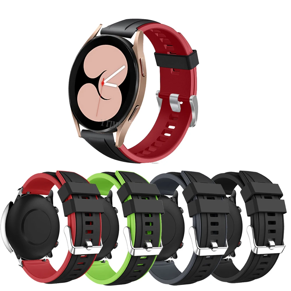 

20mm Watch strap For Samsung Galaxy Watch4 Classic 42mm 46mm Gear sport wrist bracelet watchband Galaxy Watch 4 40mm 44mm Band