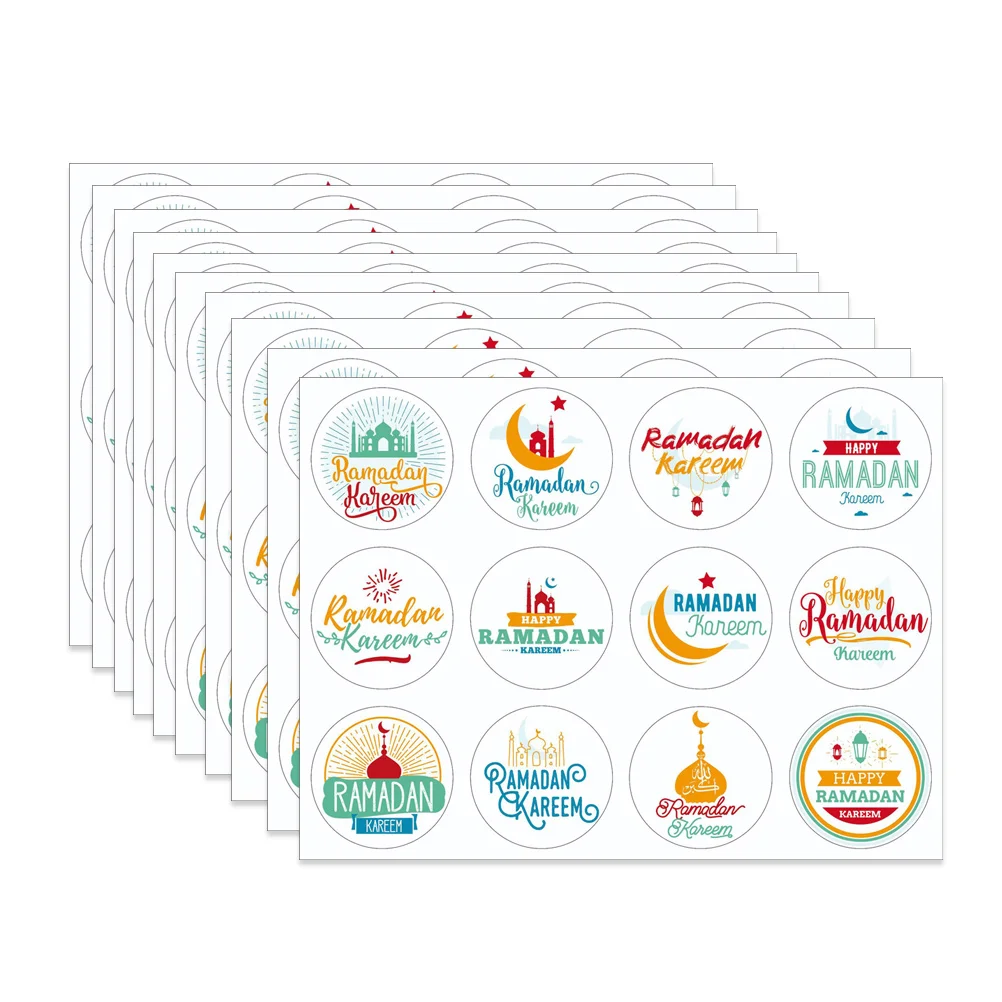 

120 шт., круглые самоклеящиеся наклейки-этикетки