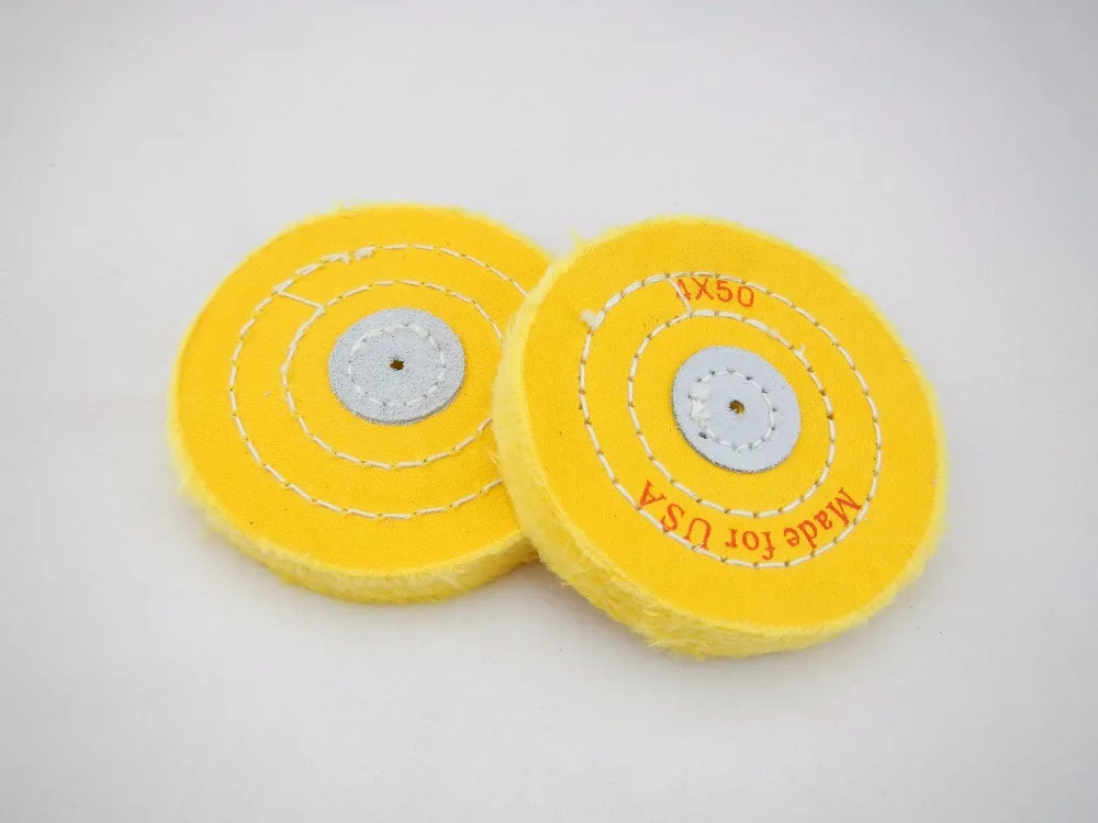 

Free Shipping! 3"-10" Cotton Lint Cloth Buffing Wheel Gold Silver Jewelry Mirror Polishing Wheel