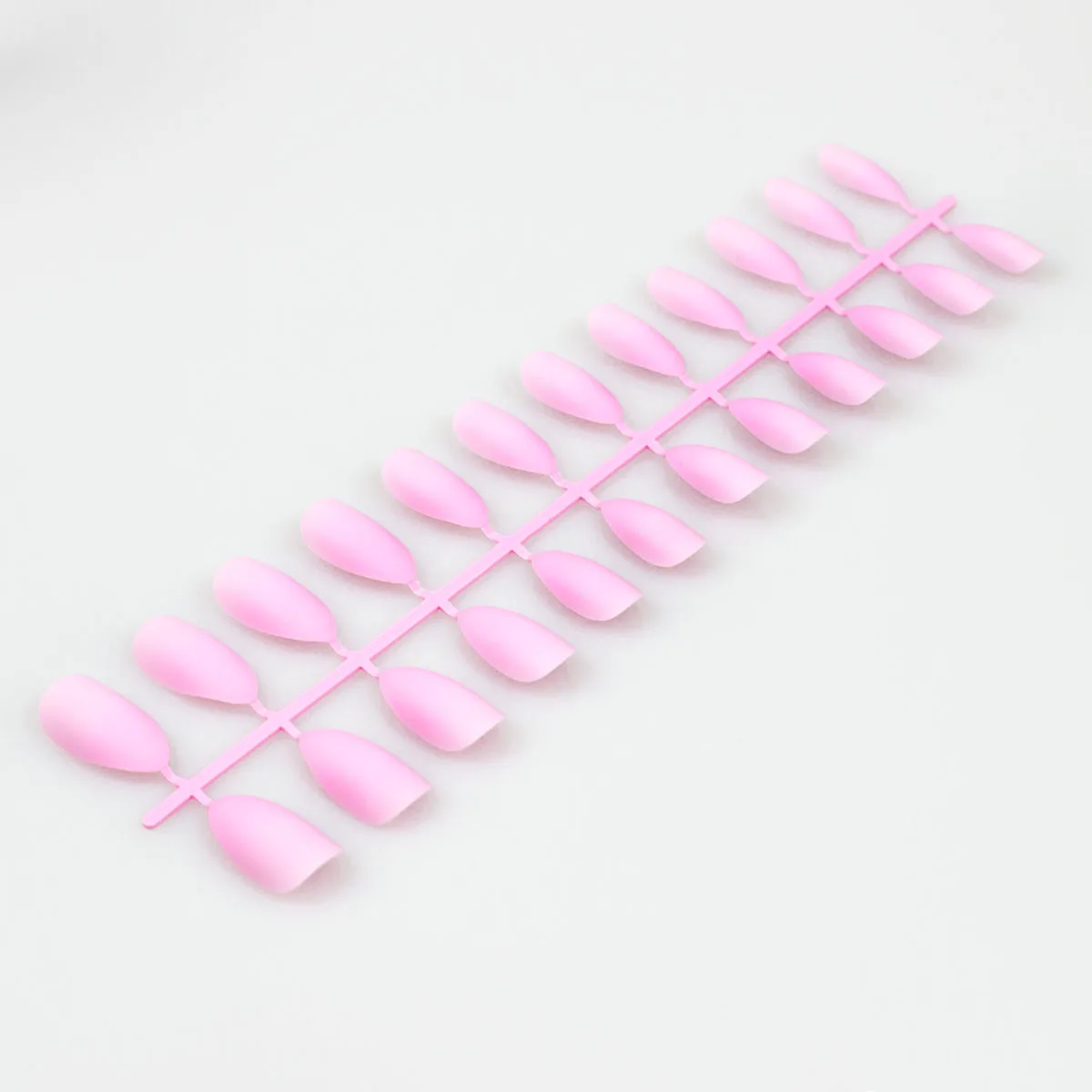 24 шт./компл. накладные ногти из миндаля матовые на шпильке полностью Поддельные