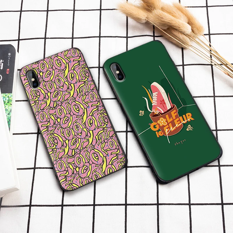 Odd tyler the creator Чехол для мобильного телефона s iPhone X XS MAX XR 6 7 8 Plus чехол Модный мягкий