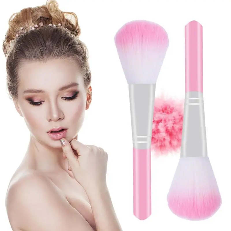 

1pcs Makeup Brush Blush Brush Fixed Makeup Powder Brush Fiber Hair Plastic Handle Makeup Brush Beginner Beauty Make-up Tool