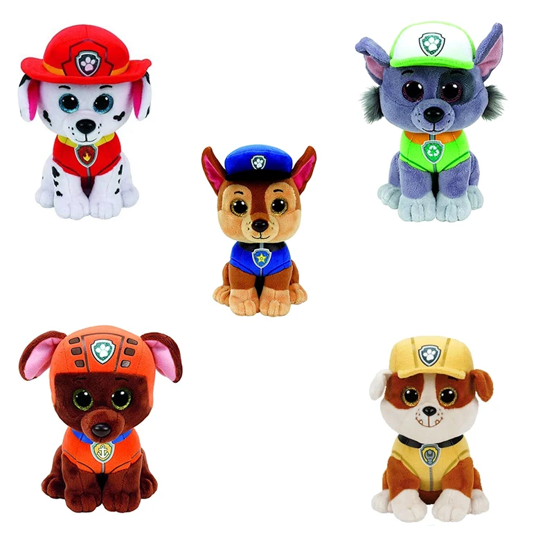 Плюшевая игрушка команда спасателей 15 см мультяшная плюшевая кукла патруль