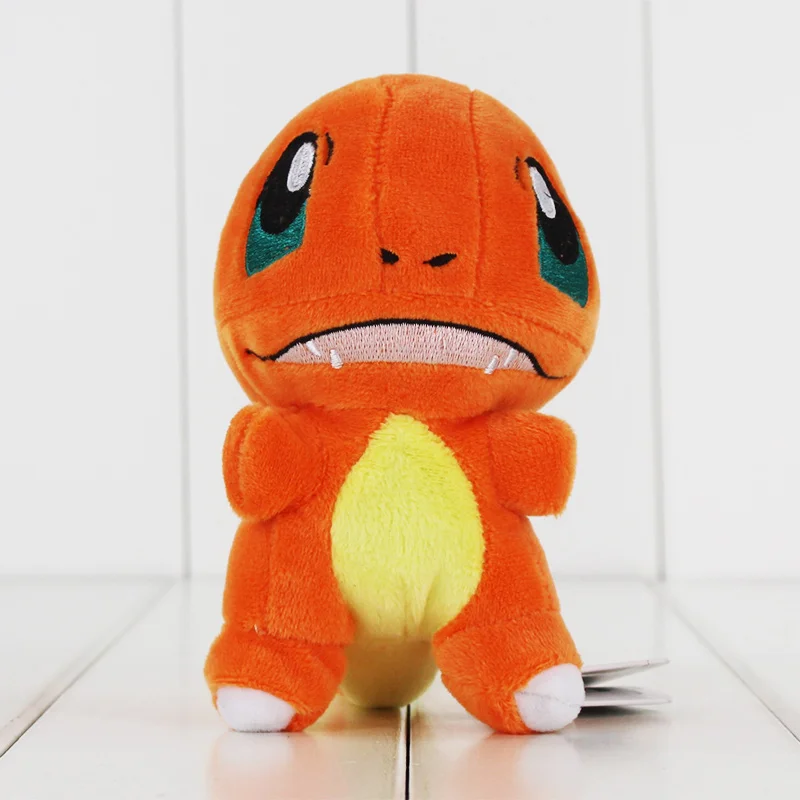 13cm Charmander 1 шт. Mewtwo Squitle Snorlax Charmander Dedenne Vulpix Dragonite Froakie mudkip заменитель Venusaur Bulbasaur плюшевые игрушки куклы - Цвет: 13cm Charmander