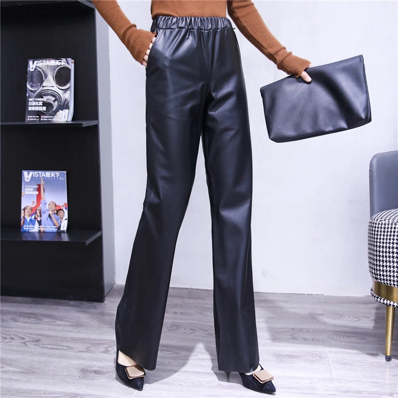 Рисунок 3 - Кожаные брюки, женские удлиненные