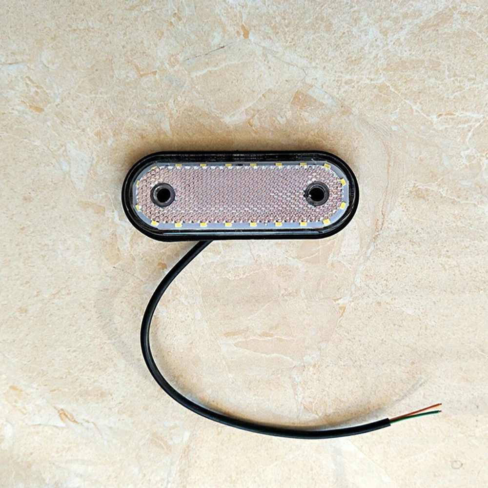 10 шт. Желтый 24 В ферменная лампа корпус желтый светильник маркер боковой