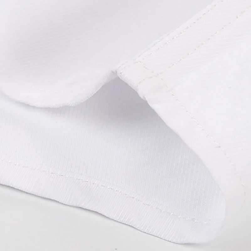 Рубашка мужская с коротким рукавом саржевая формальная белая блуза деловой