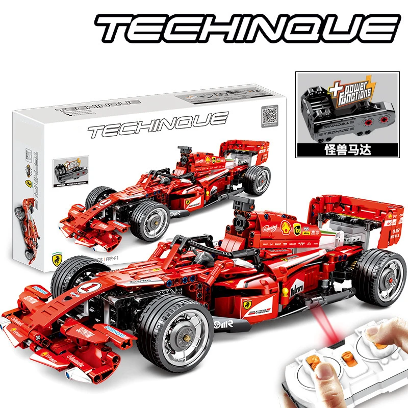 

585 шт., Детский конструктор с пультом ДУ