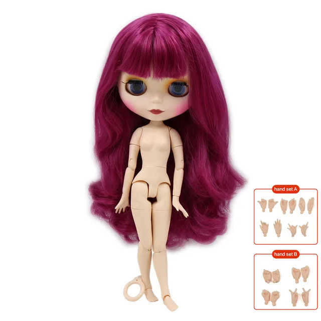Ледяная фабрика blyth кукла Обнаженная шарнир тело 1/6 BJD 30 см модные куклы игрушки подарок специальная цена на продажу - Цвет: 230BL129 L