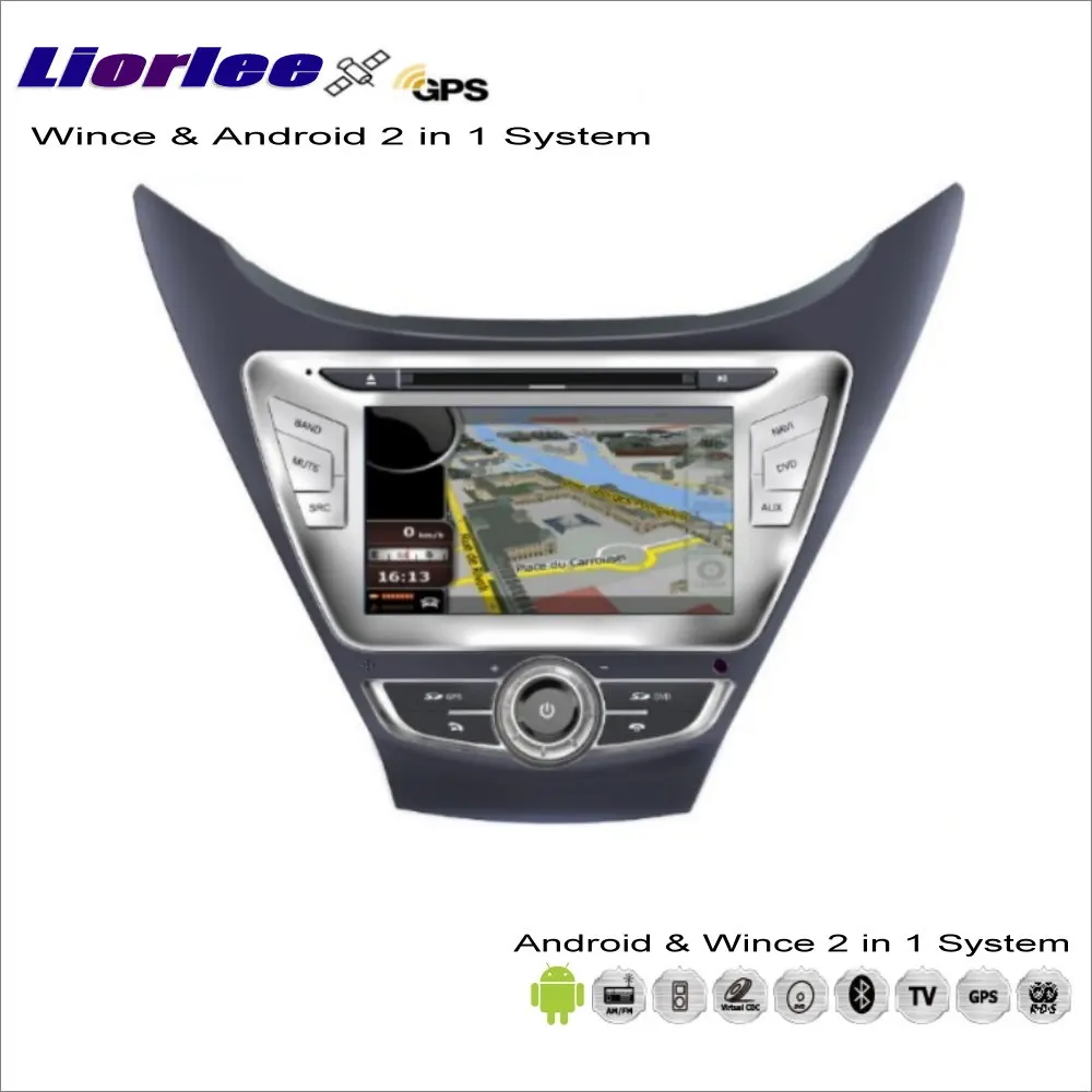 

For Hyundai i35/Avante/Elantra 2011-2013 Car Android Multimedia Radio CD DVD Player GPS Navigation Audio Video
