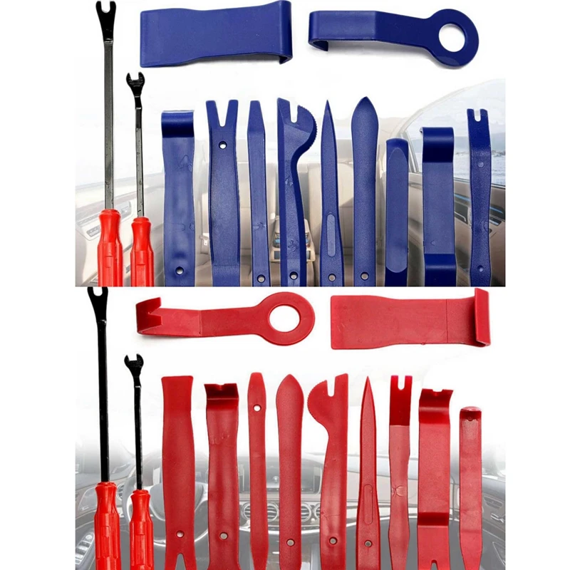 Car Panel Remover Tool Nail Puller Kit Door Radio Audio Clip Trim Dash Removal Pry Repair Remove Installer |