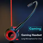 G11-a двойная игровая гарнитура с микрофоном 3,5 мм Проводные профессиональные геймерские наушники с шумоподавлением басов для PS4 PUBG Nintendo Switch