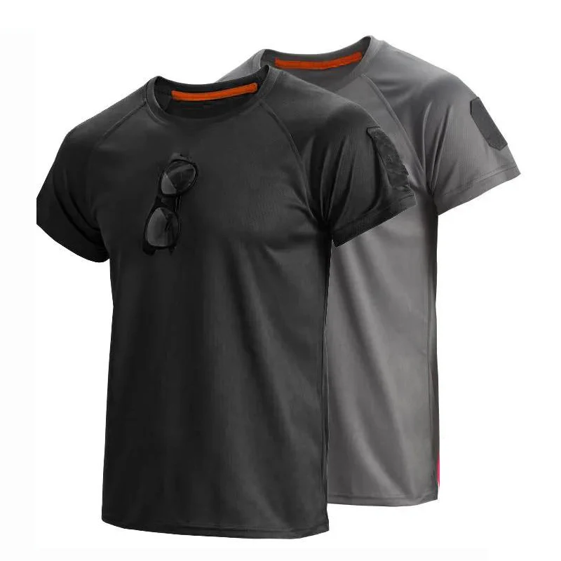 

Men Army Military Tactical Camping Trekking Fishing Climbing Quick Dry T-Shirt Summer Fast Dry Pullerover Tees S-4XL O-Neck