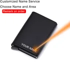 Кошелек мужской тонкий из натуральной воловьей кожи с Rfid-защитой и отделением для карт