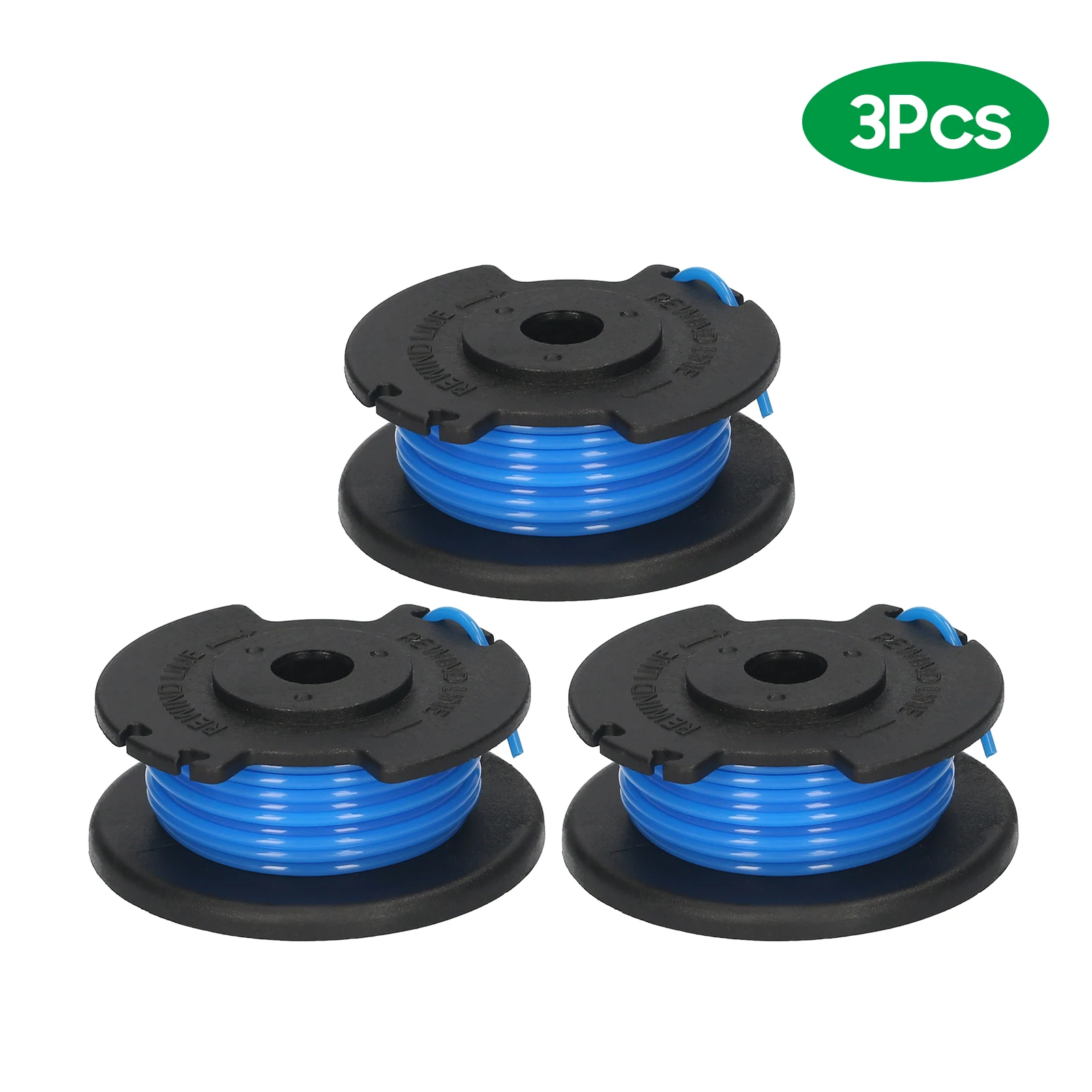 

3 шт. катушка для газонокосилки, катушка для канализации, совместимая с газонокосилками серии Ryo-bi AC14RL3A