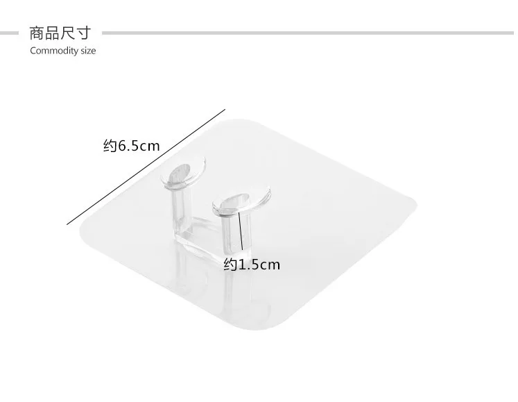 10 шт крючок прочная прозрачная всасывания стены присоски вешалка