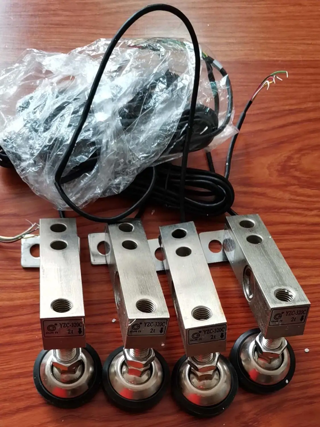Английская версия DIY Малый Масштаб полный набор аксессуаров измеритель нагрузки(0-3 тонн выбор) тензодатчик YZC-320C индикатор XK3190-A12+ E