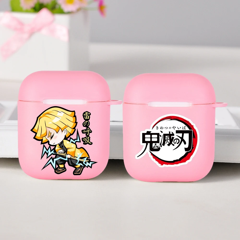 

Популярный чехол для наушников Airpods 1/2 с японским аниме, милый мультяшный Мягкий защитный чехол для Airpods, чехол для Air Pods, сумки для зарядки