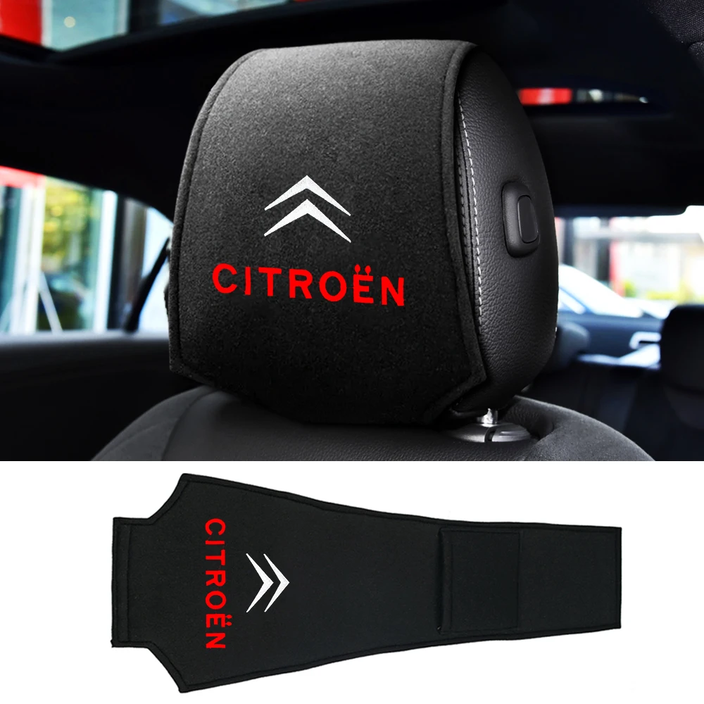 

Car Seat Headrest Soft Adjustable Car Pillow Cushion Protector Cover For Citroen C1 C2 C3 C4 C5 C6 C8 C4L DS3 DS4 DS5 DS5LS DS6