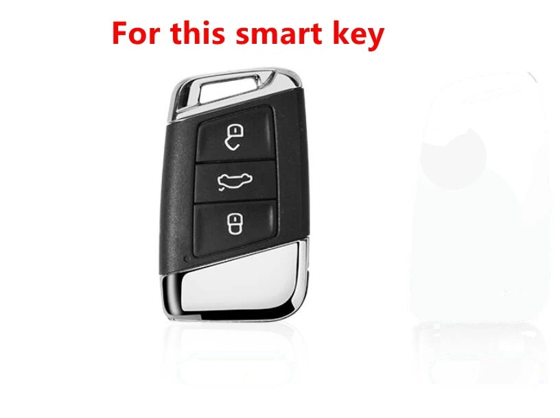 Автомобильный чехол для ключа из цинкового сплава VW Passat B8 CC Magotan Skoda A7 Octavia 2 Seat Ateca