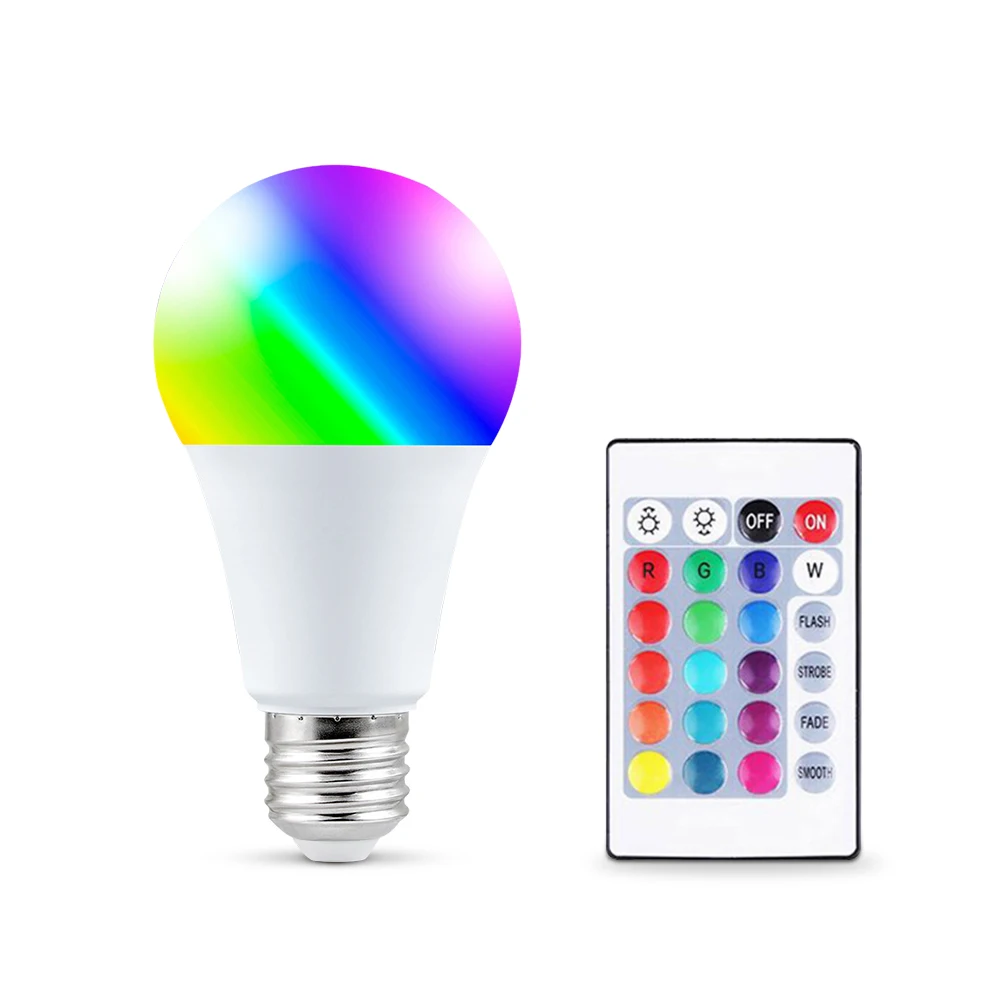 

15W WiFi Smart Light Bulb E27 Wireless Dimmable RGB Bulb Colorful RGBW LED Smart Bulb Spotlight Wifi APP Control Home Lighting