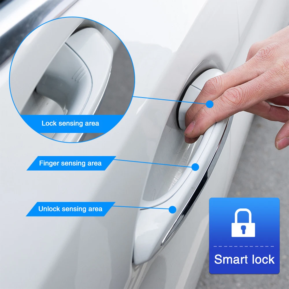 

Car door handle for BMW G30 intelligent remote keyless fingerprint unlock entry system central locking exterior door boel lock