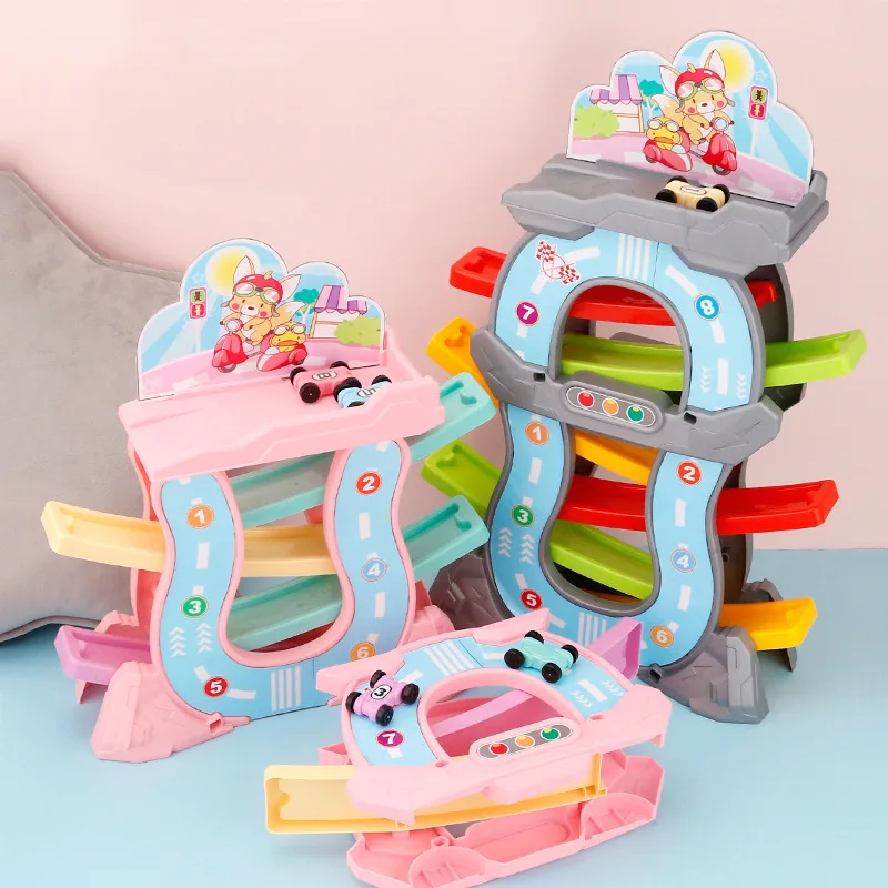 Детская головоломка веселый планер многослойный рельсовый автомобиль такси