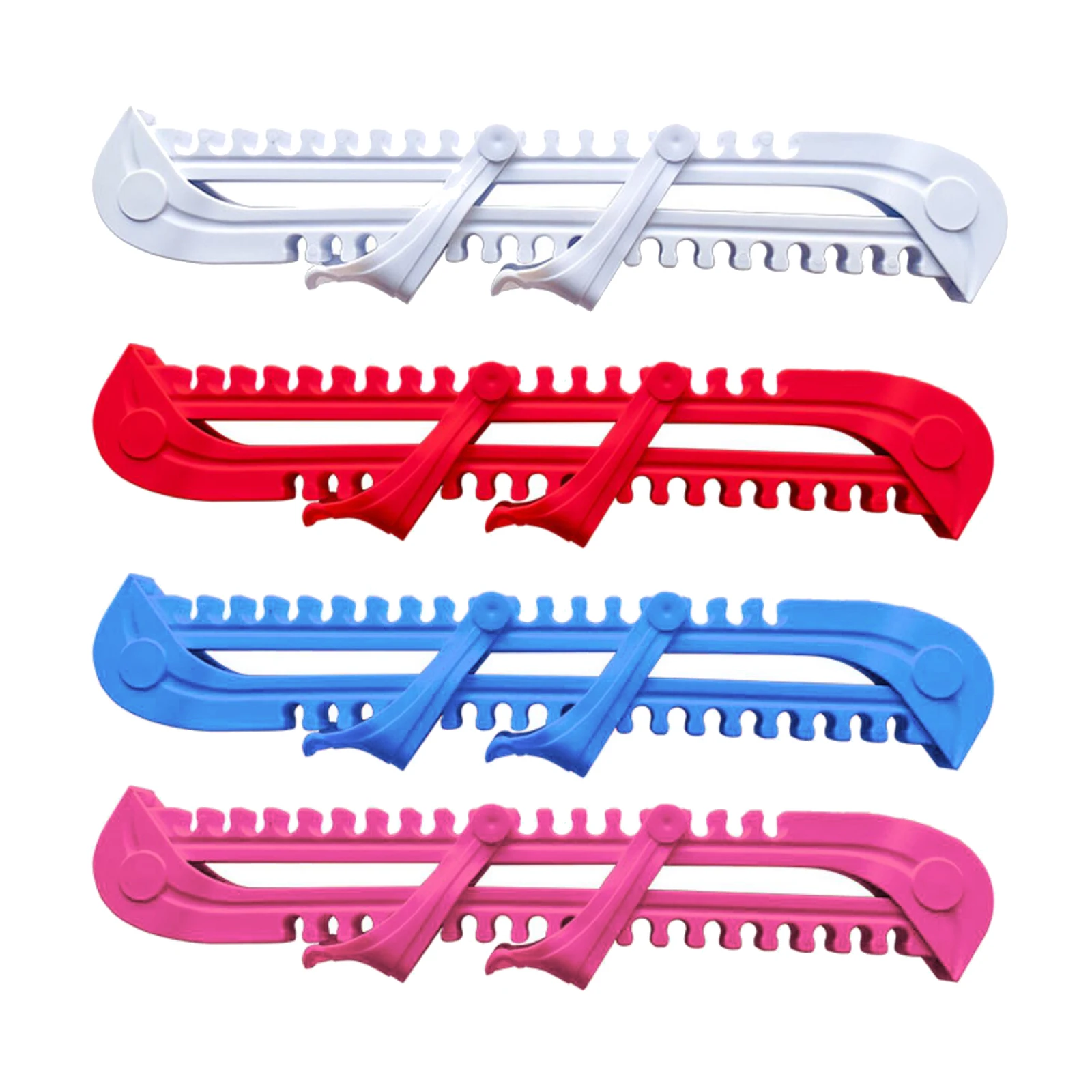 

Premium Ice Skate Blade Guards, Adjustable Protective Hockey Figure Skating