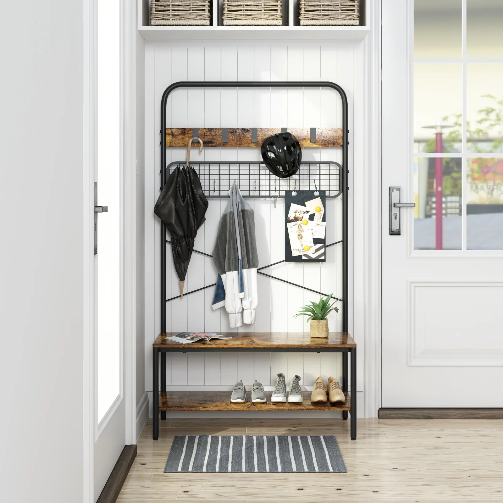 

Assembling Dormitory Shoe Rack Household Simple Multi-Layer Storage Organizer