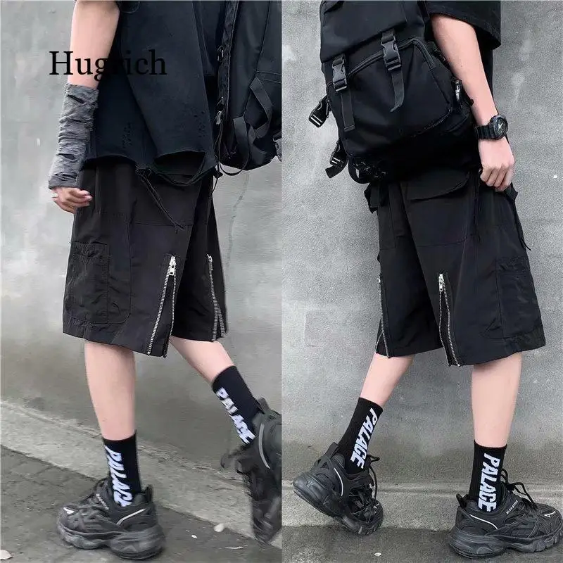 

Summer men's sports overalls Harajuku street five-point pants men's military jogging shorts
