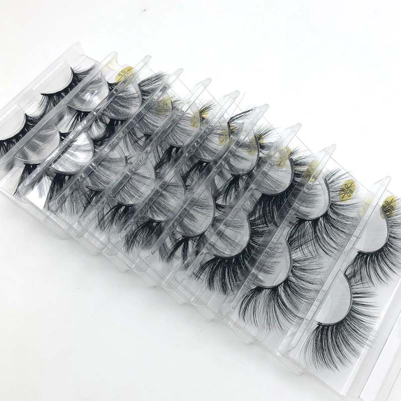 Wholesale Eyelashes 10/20/30/50pcs 3d Mink Lashes Natural False Makeup In Bulk | Красота и здоровье