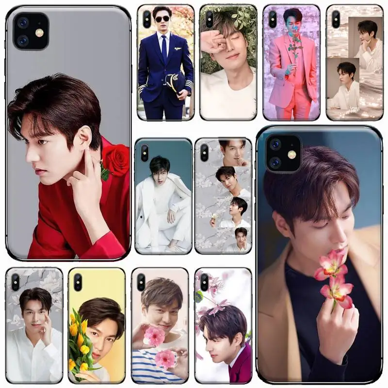 

Lee Min Ho flower actor Phone Case For iphone 12 11 13 7 8 6 s plus x xs xr pro max mini