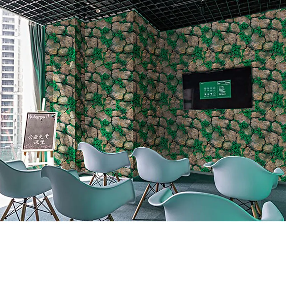 Кирпичная настенная 3D Бумага кирпичная стена рустикальный эффект самоклеящаяся