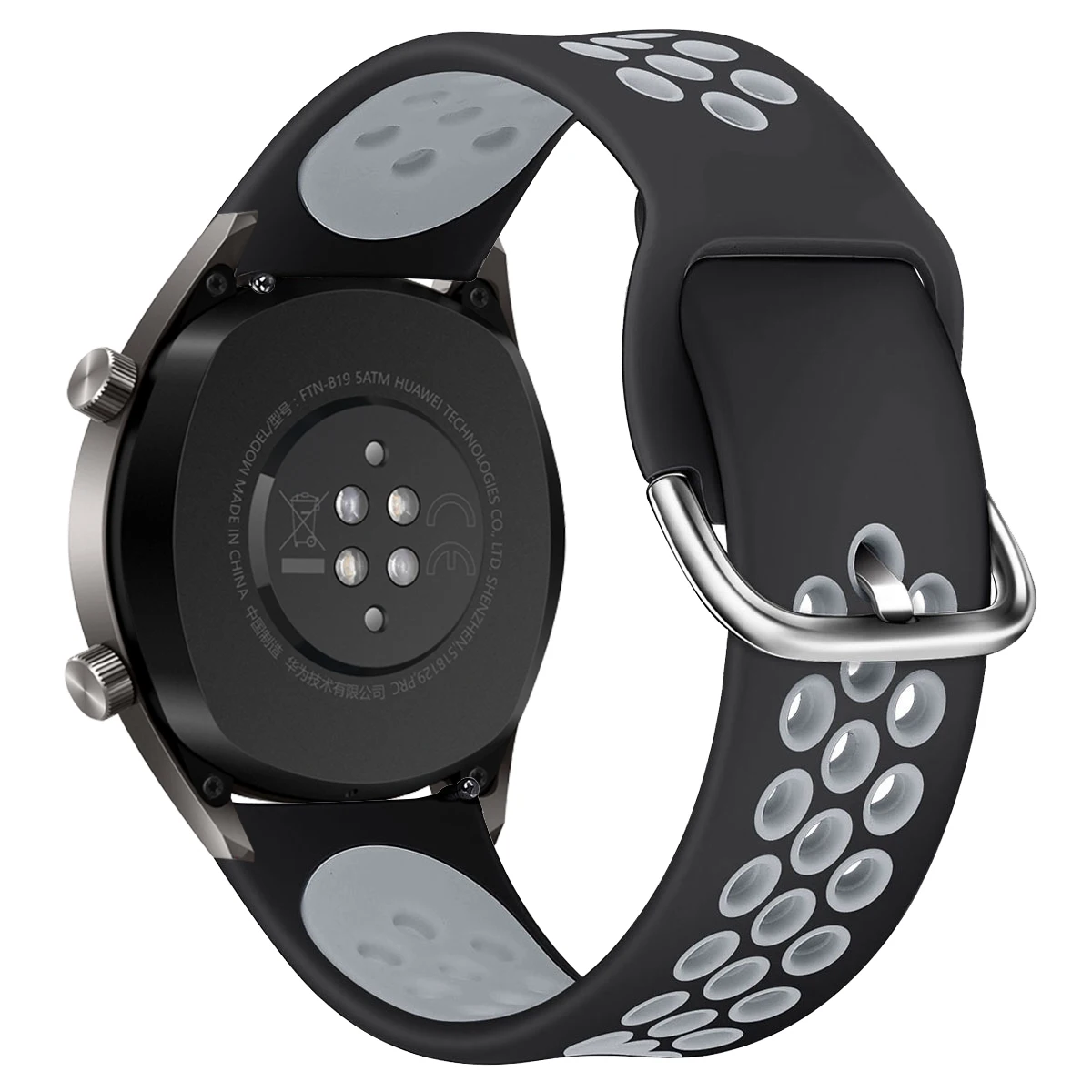 Для huawei Watch GT 2 ремешок 22 мм гибкий мягкий силиконовый Смарт-часы с заменой ремешка браслет для huawei Watch GT2