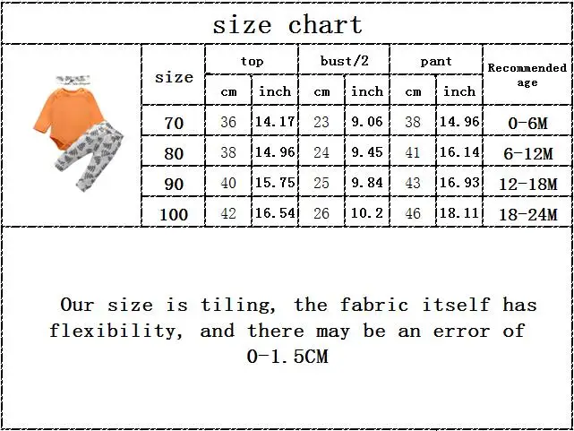 

autumn kids baby girls boys long sleeve solid tops bodysuit rainbow print long pant headband infant toddler clothes sets 3pcs