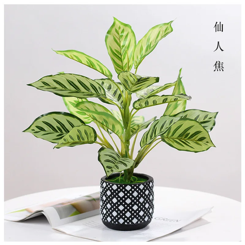 

Multi Style Artificial Plants Bonsai Tree Pot Plants Fake Flowers Potted Ornaments for Home Decoration Hotel Garden Decor