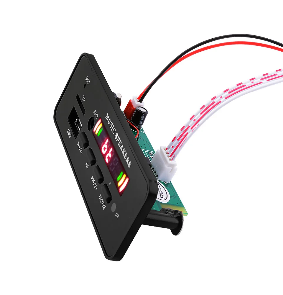 AIYIMA 12 в Bluetooth декодер доска цветной дисплей декодирование MP3 плеер wma wav FLAC USB TF FM DIY звук динамик, усилитель звука