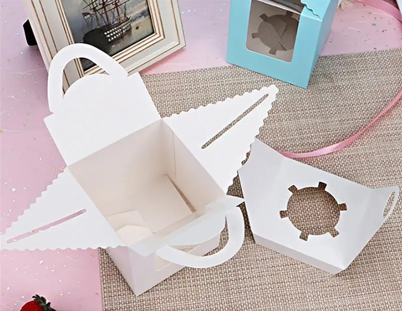 20 шт. портативная коробка для кексов | Дом и сад