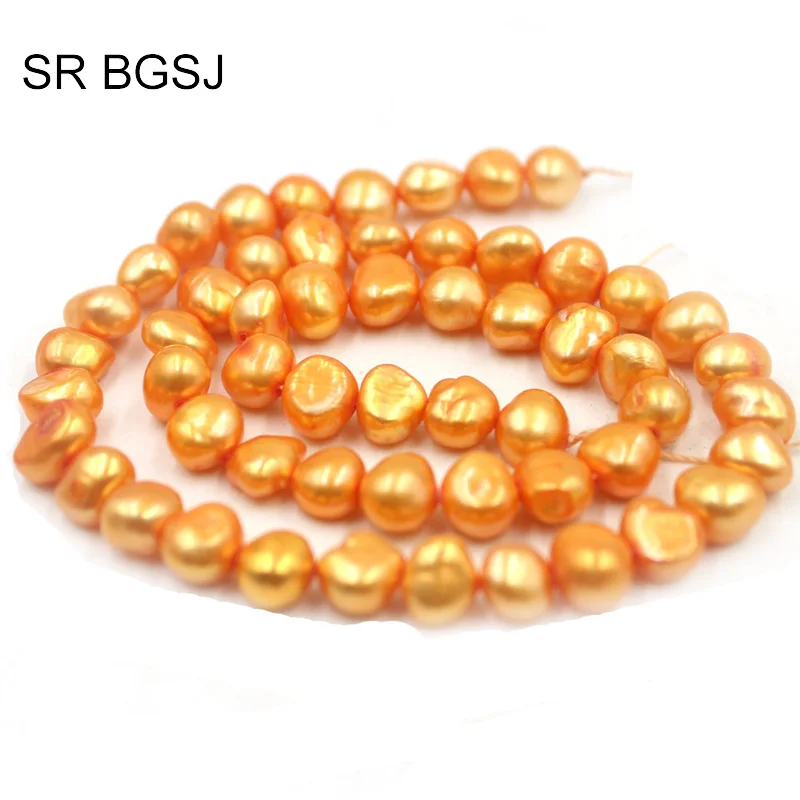 Бесплатная доставка SR 6 7 мм форма пресноводный жемчуг драгоценный камень для