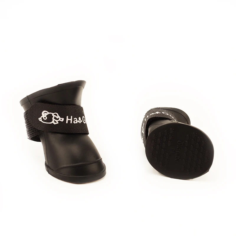 Pet обувь водонепроницаемые резиновые сапоги Карамельный цвет для больших собак