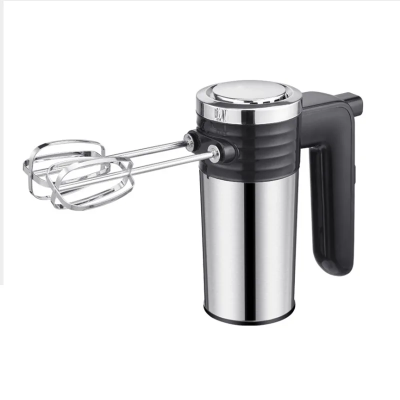 

Бытовой ручной Электрический миксер для яиц из нержавеющей стали, высокомощный, для выпечки торта, многофункциональный, 4 головки, 5 скорост...