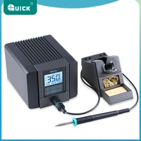 newest 220v 120w quick ts1200a intelligent touch lead free soldering station electric iron anti static soldering iron station